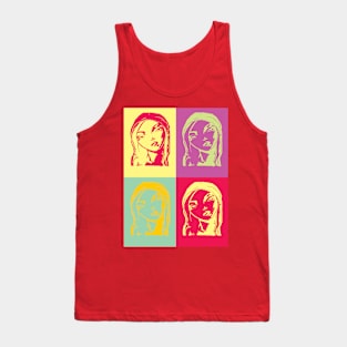 pop,art,three Tank Top